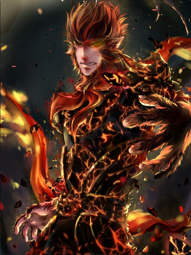 大圣归来齐天大圣出处半次元频道画师大八爪