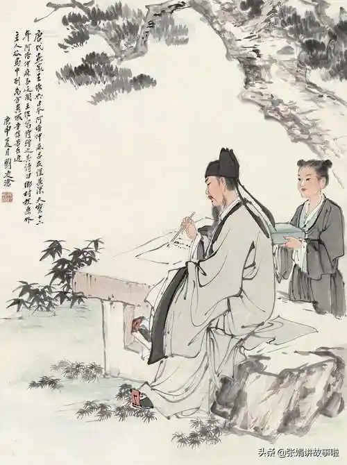 "诗佛"王维是唐代著名诗人,著名画家 分享王维的诗文和画作