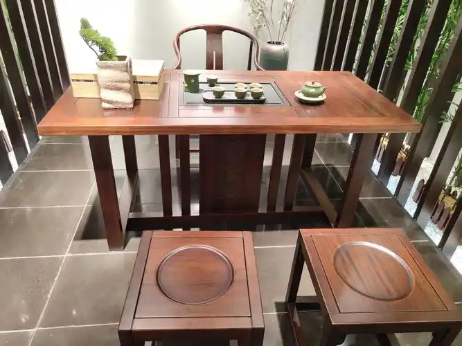 悦梨新中式家具,非州黑檀木