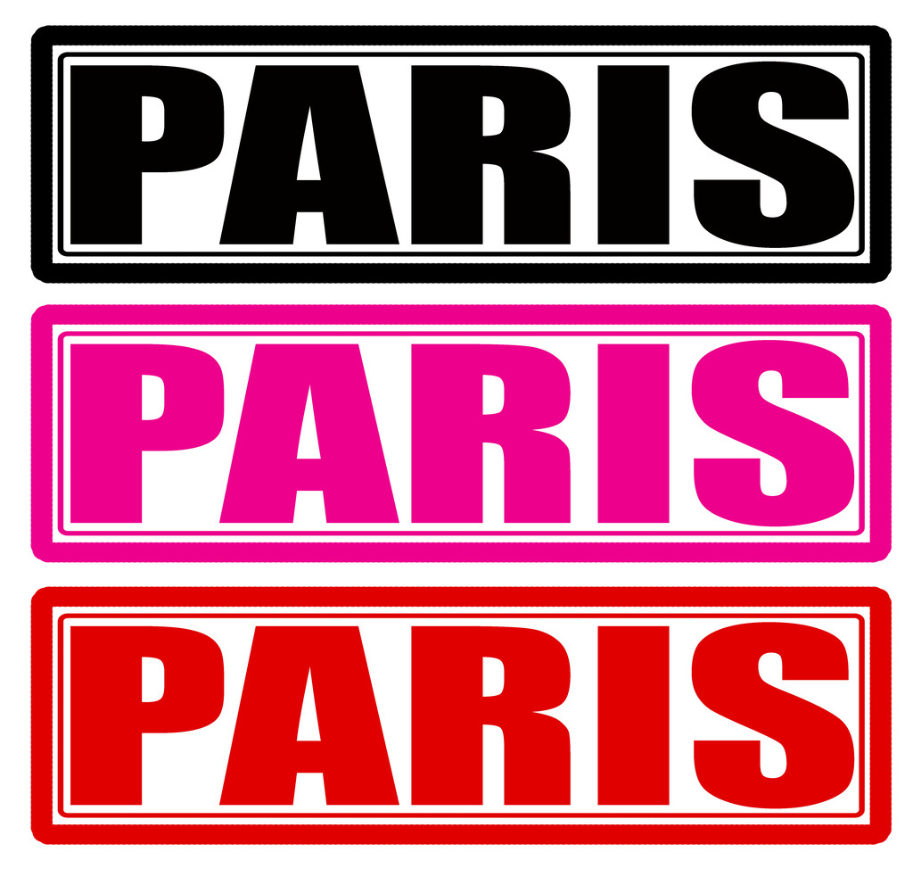 巴黎,加盖字里面,巴黎矢量图