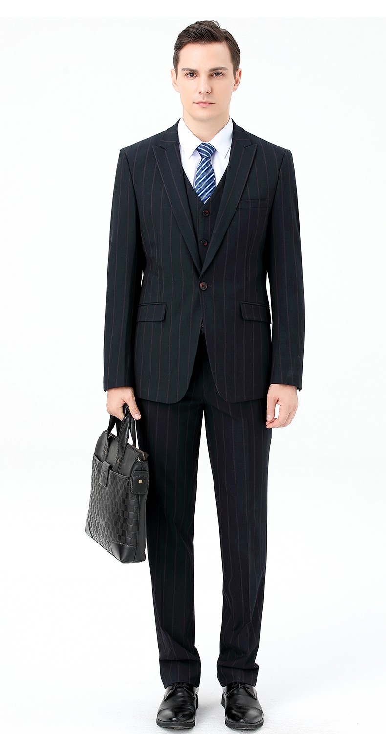 意大利奢侈品贵族休闲西服套装男高端大品牌男士商务绅士正装宴会西装