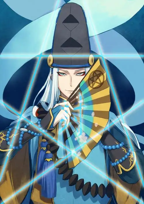 「安倍晴明」/「gini」のイラスト [pixivid=11612129]【阴阳师/安倍