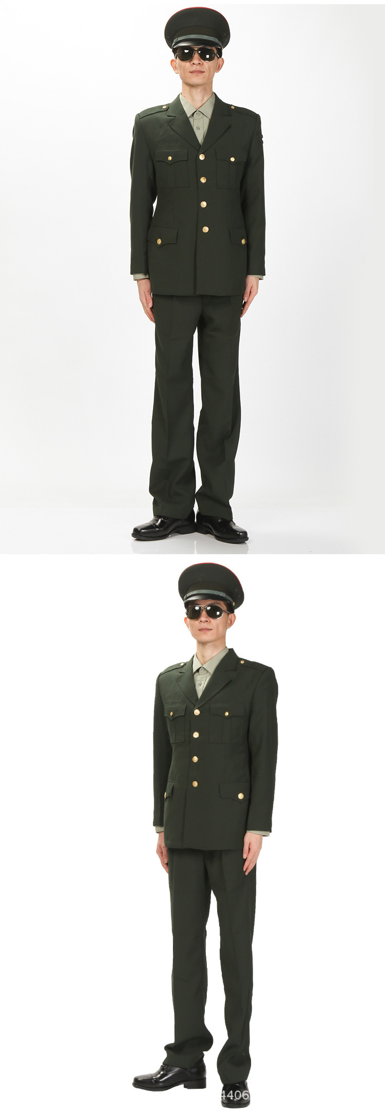 羽林骑 厂家批发春秋正品07陆军士兵常服 保安服工作服套装批发