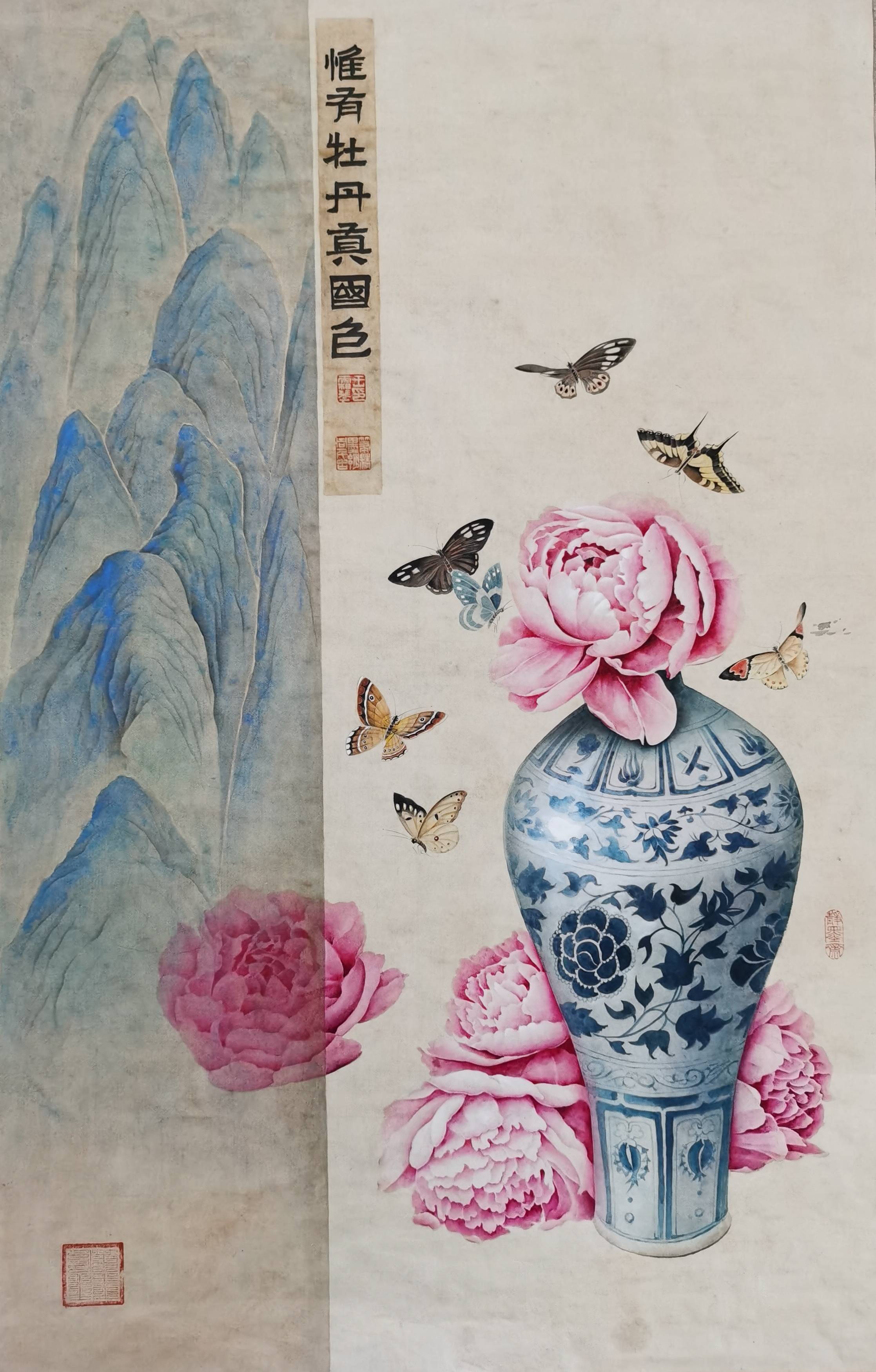 当代实力派工笔画家王霜琴作品精选