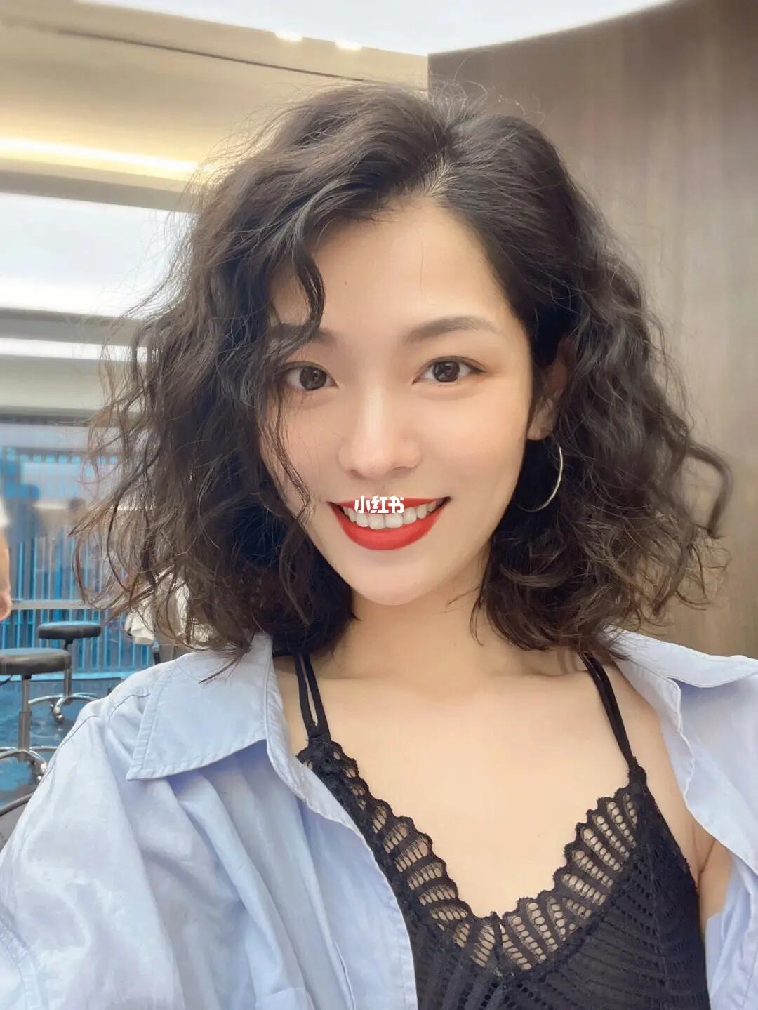 这款羊毛卷一个显发量,在一个是专治头顶塌陷服帖