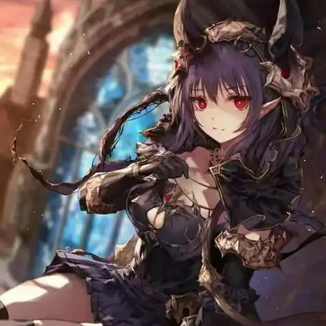 二次元头像高冷女