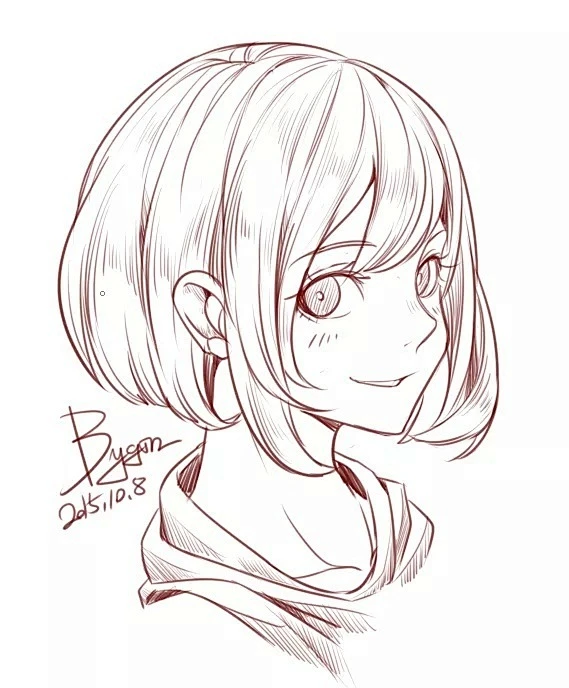 漫画教材线稿临摹练手素材12脸推荐课程从零开始学漫画适合新手无压力