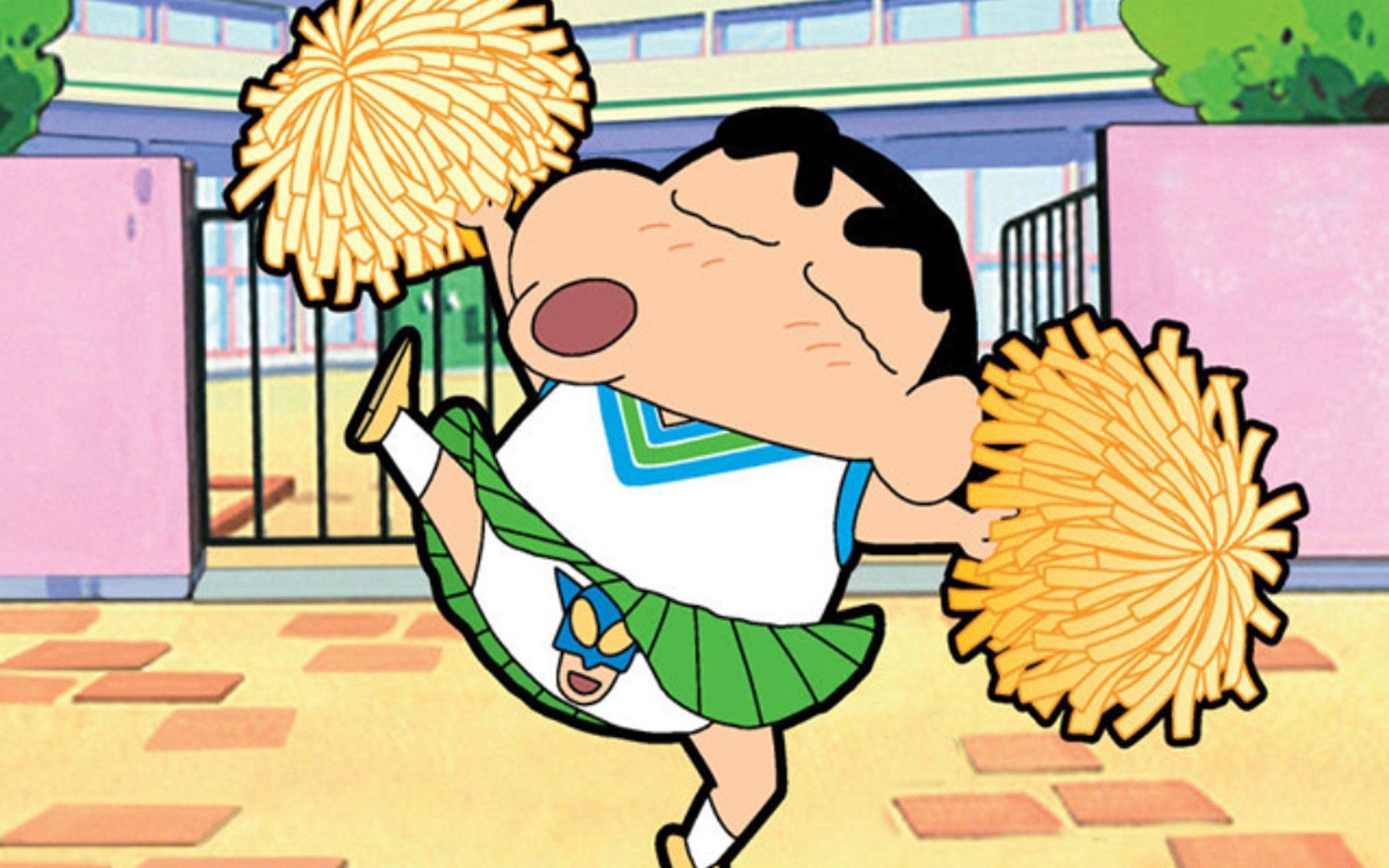 有没有蜡笔小新的电脑壁纸