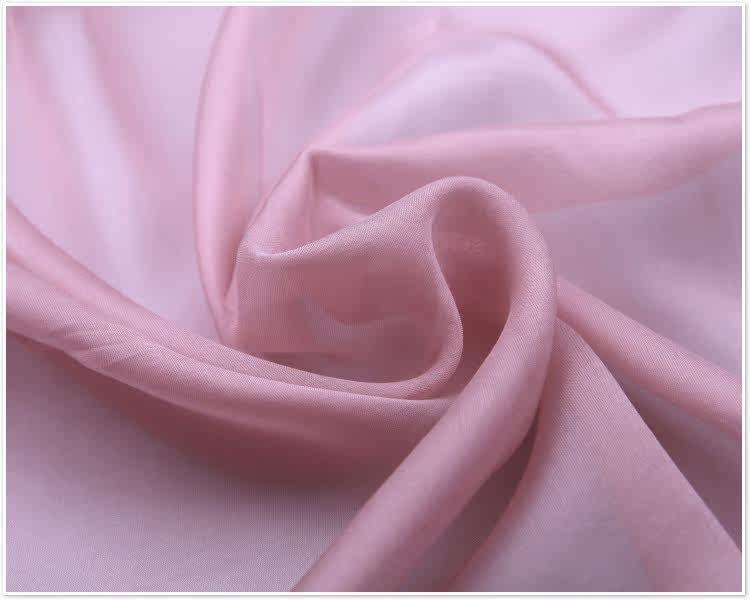 真丝桑蚕丝巾围巾 女长款 秋冬两用保暖披肩 纯色烟粉色 实用礼物