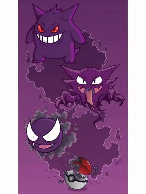 宝可梦幽灵系壁纸