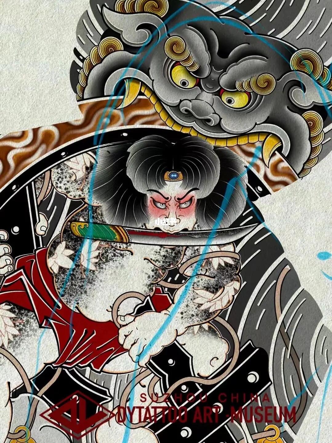 张顺破水门花臂