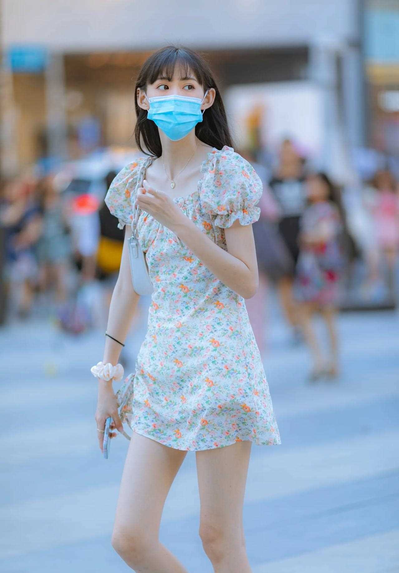 长沙街拍|黄兴路步行街的青春风.