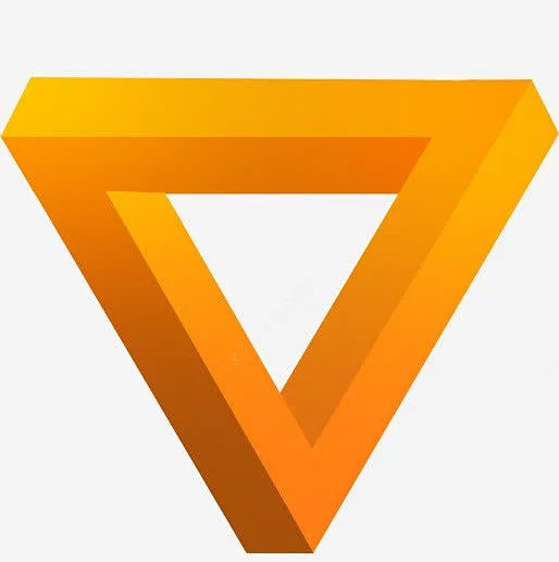 立体三角形装饰高清素材页面网页平面电商创意素材png素材