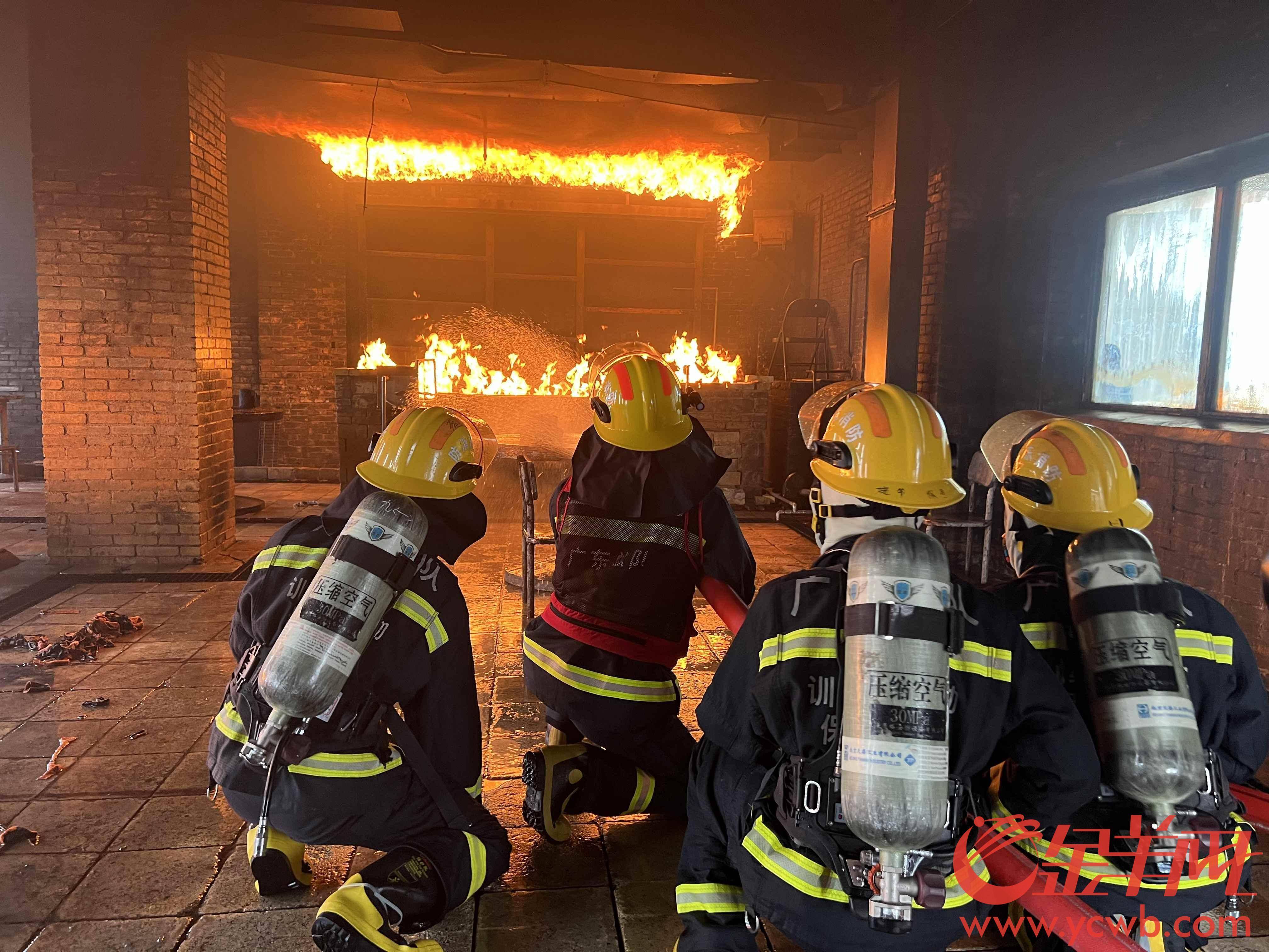 退役军人张钰清:一名95后消防员的3000多场救援丨戎归南粤谱新篇_训练