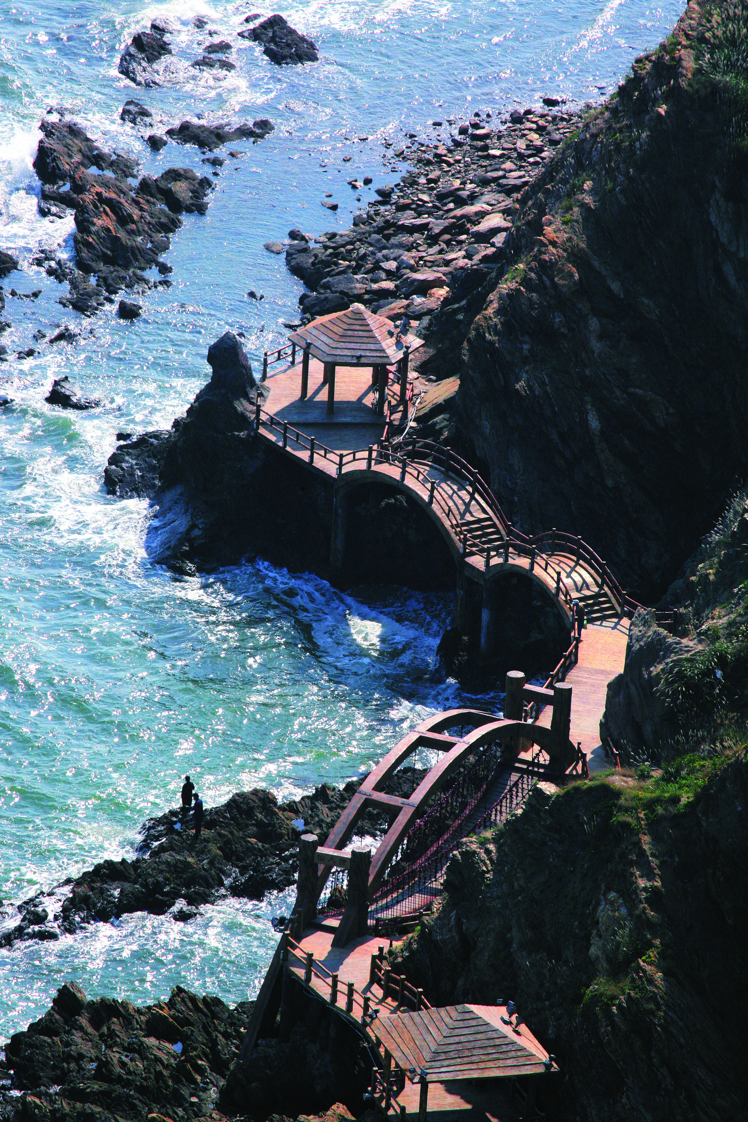 烟台东炮台 半月湾 侯贺良