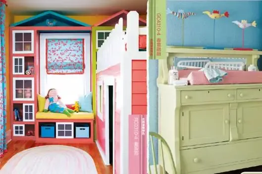 儿童房-蜡笔美学童话梦境▲室外铁艺-线条的芭蕾舞步在产品上,立邦