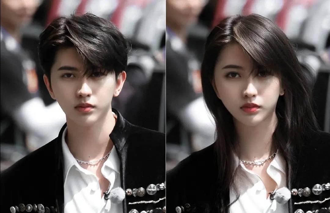 男星p图成女装美照蔡徐坤撞脸景甜肖战神似石原里美惊艳众人