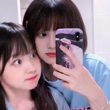 闺蜜女生头像一左一右