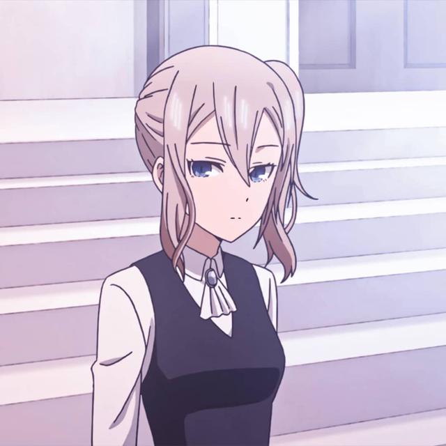 《辉夜大小姐想让我告白》早坂爱,魅力无可抵挡的女仆,自剪头像