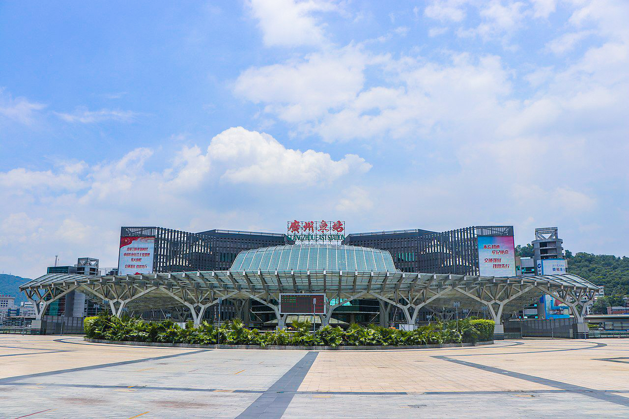 广州火车东站-vr全景城市