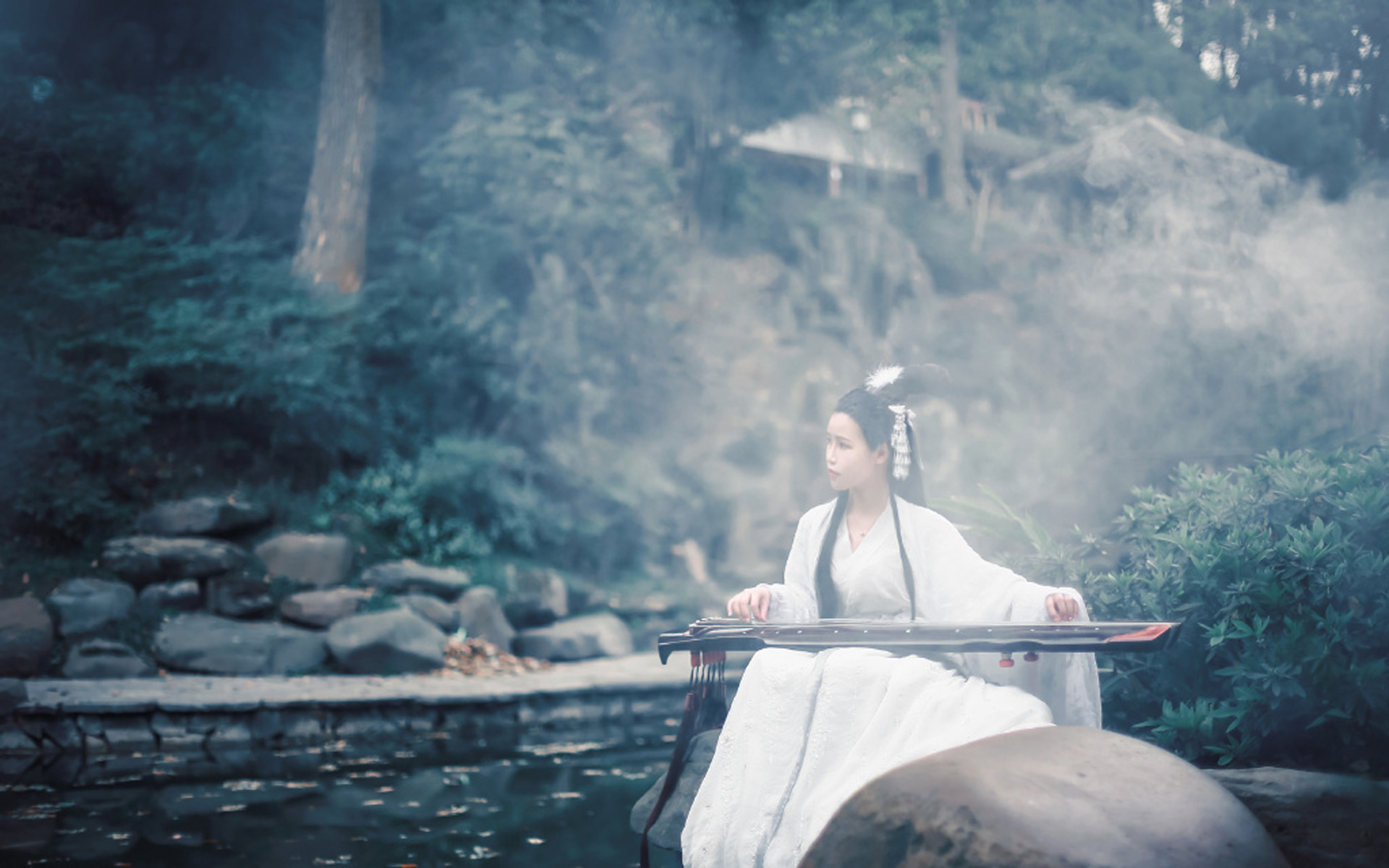 古风仙气美女写真图片桌面壁纸