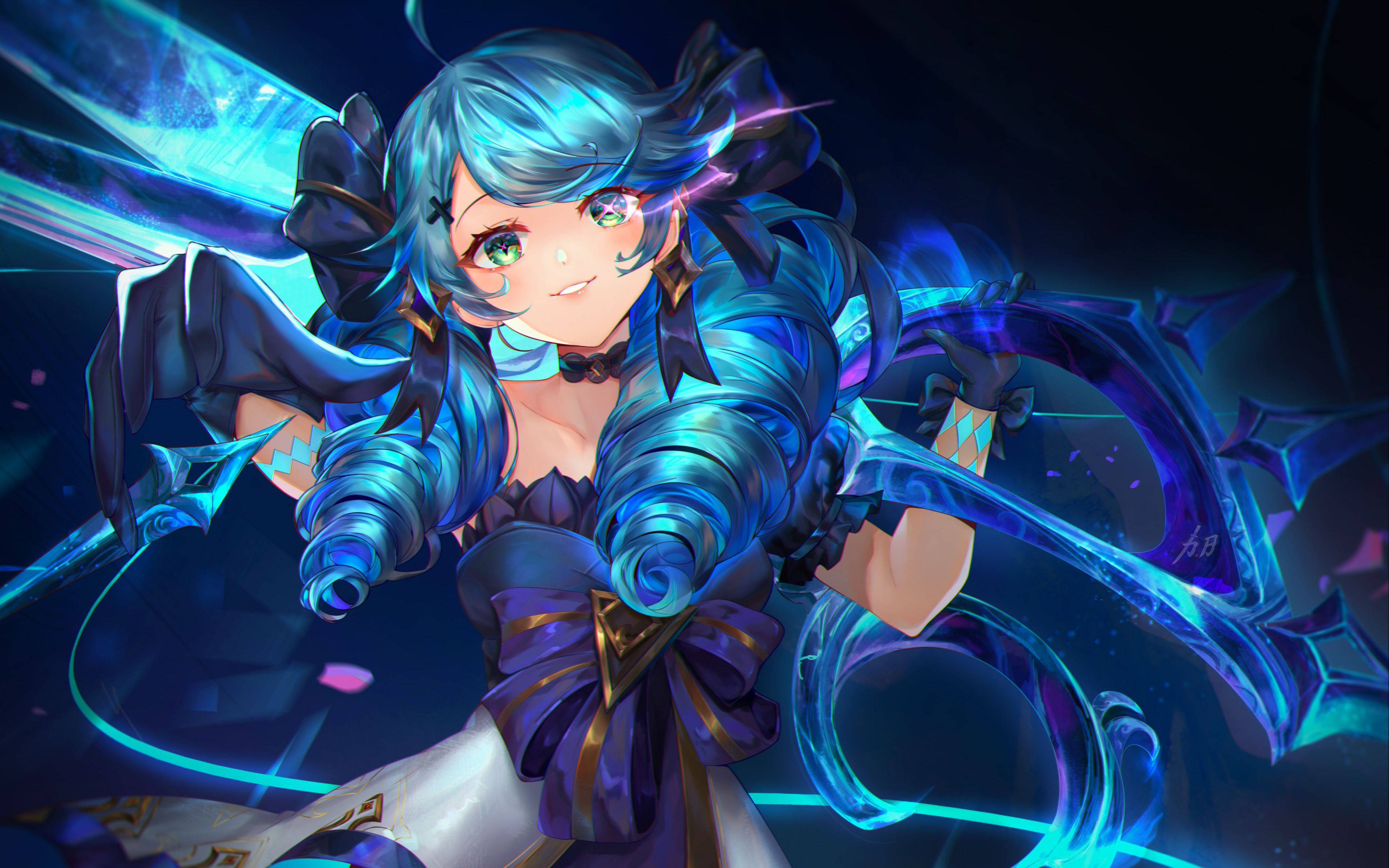 3dmax人物角色建模教程,英雄联盟灵罗娃娃格温模型制作