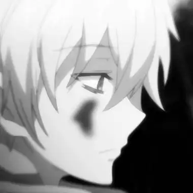 伤感男生流泪动漫头像图片