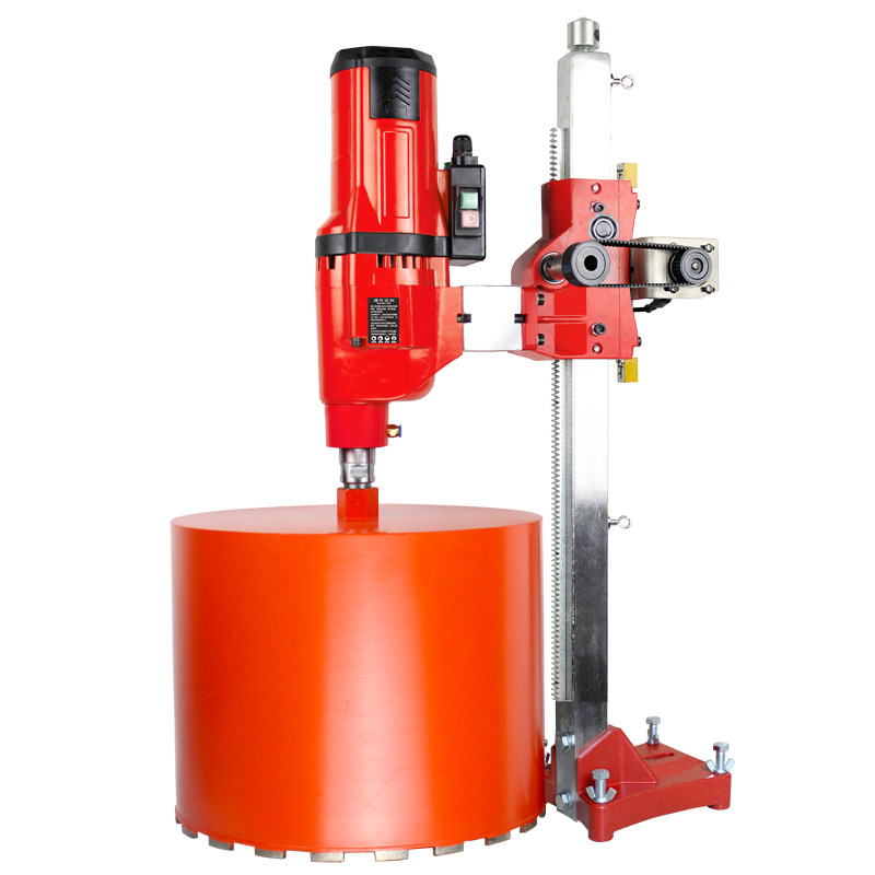 捷联新款水钻机大功率台式工程钻孔机空调打孔开孔机