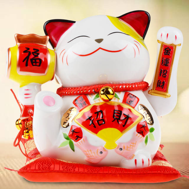 老板都喜欢的福气招财猫,客似云来,好运连连