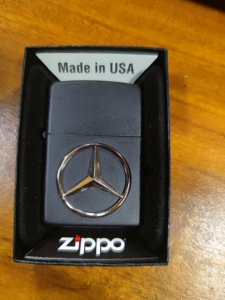 全新正品奔驰zippo打火机