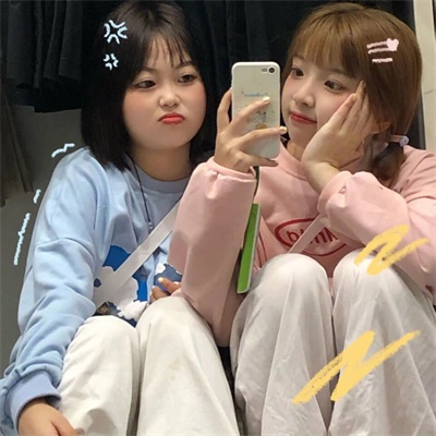 2022最新款火爆闺蜜头像女微信闺蜜专用女生微信头像