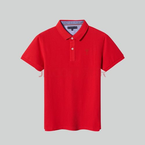 tommy velon联名汤米 威龙男装短袖polo衫男夏季新品翻领polo衫男士纯
