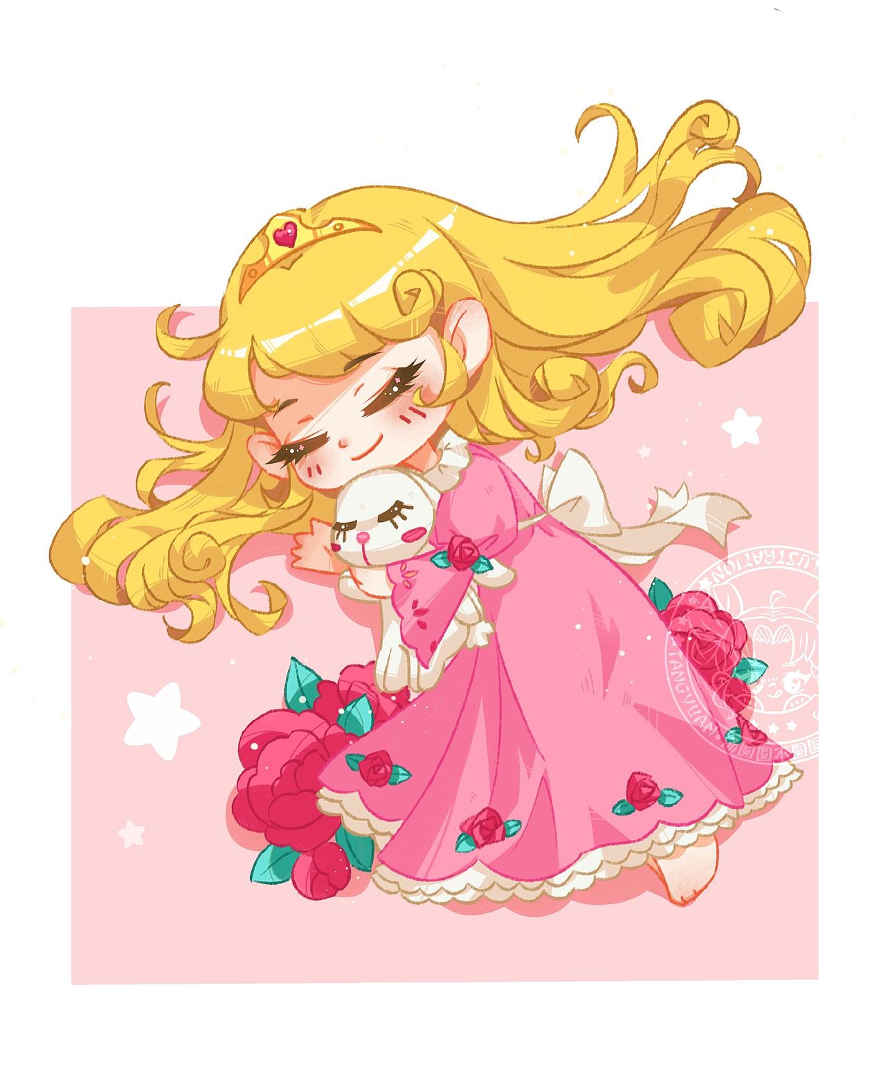 童话公主系列儿插_汤圆圆不圆圆-站酷zcool