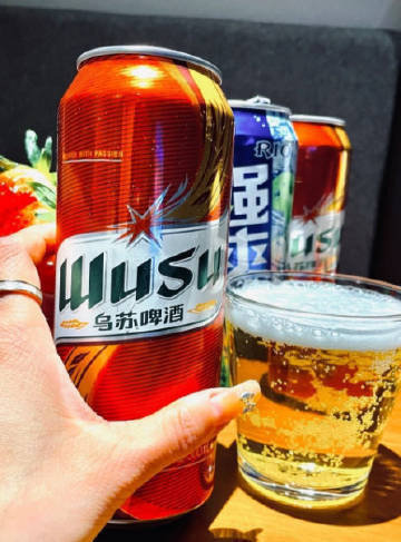 乌苏啤酒500ml*12罐夺命大红乌苏    新疆啤酒易拉罐整箱装夺命大乌苏