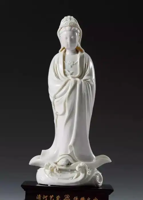 当代名家德化白瓷瓷雕艺术作品"百态观音"