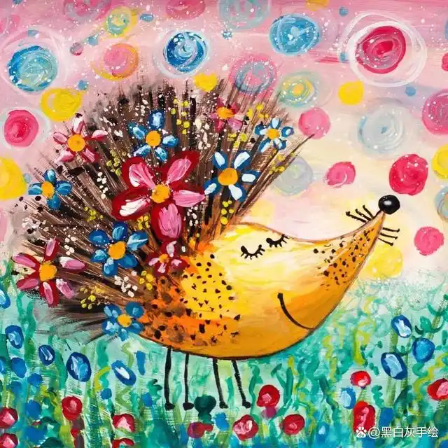 儿童水粉画的表现