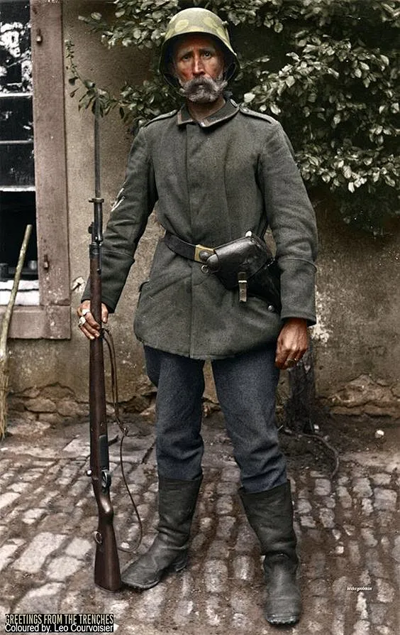 摄影 一战军服参考