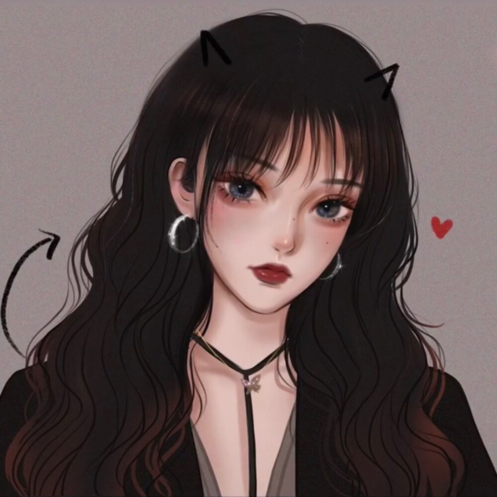 抖音超火女生头像