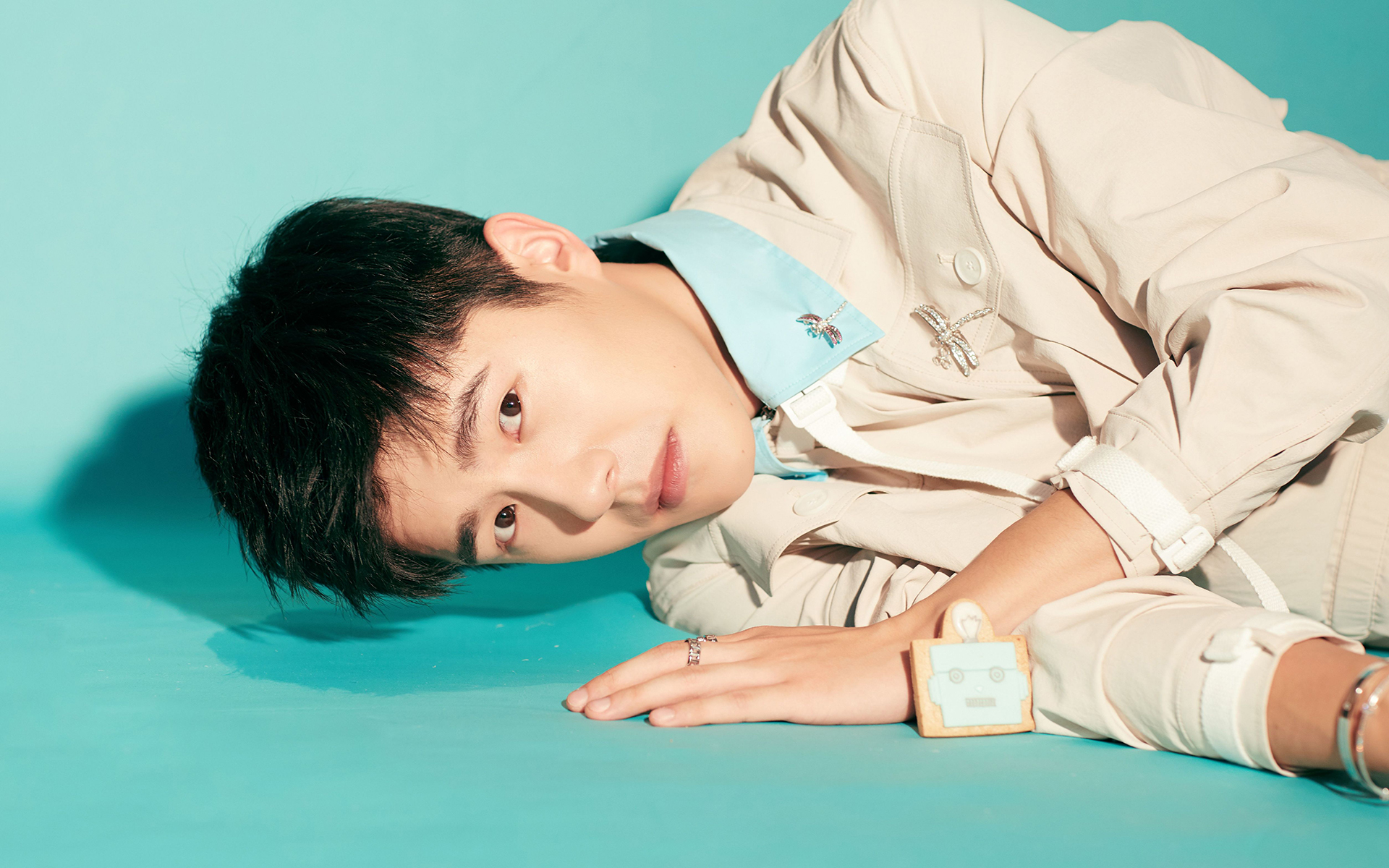 刘昊然创意写真帅气图片桌面壁纸