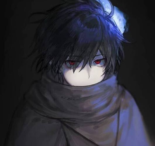 头像超酷的黑暗系男头绿色下载站