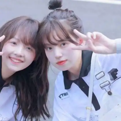 闺蜜头像两张双人真人 姐妹闺蜜好友通用_闺蜜姐妹女生头像_头像屋