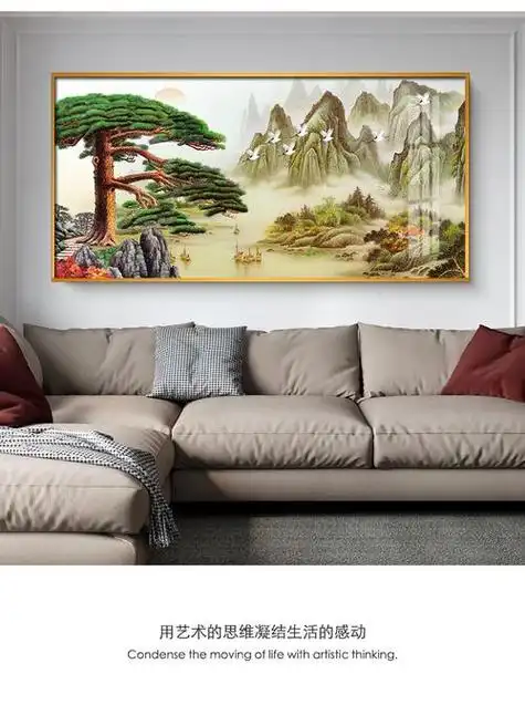 背有靠山装饰画背有靠山装饰画挂到哪里