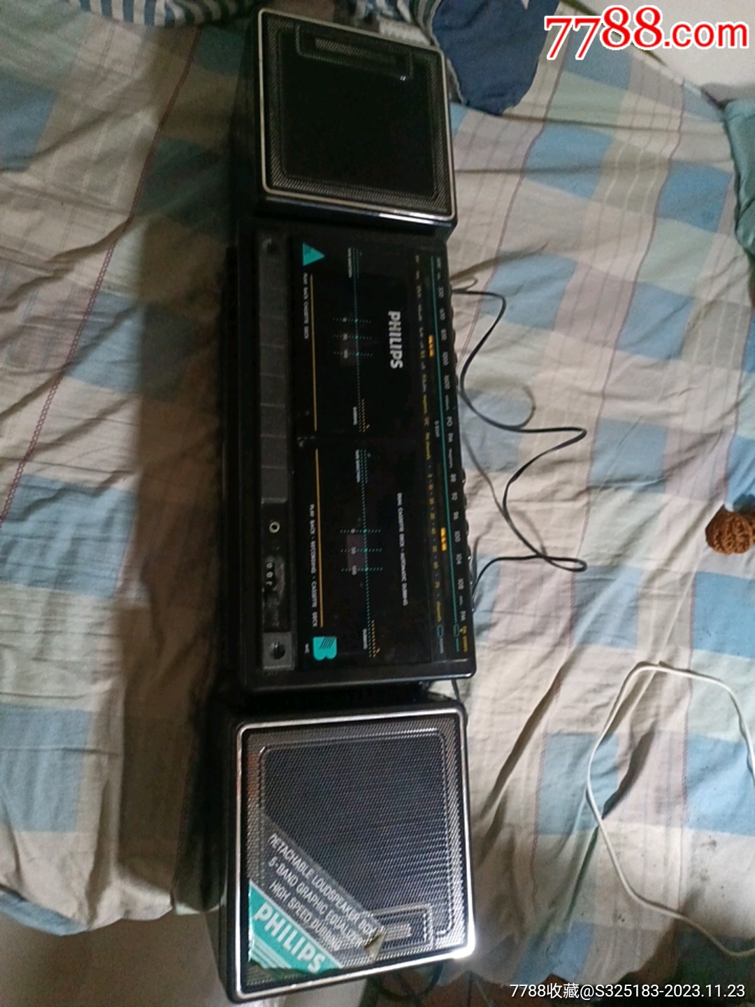 收录机型号2-way,电源灯亮,其它无反应不会打理,当配件机处理了,_价格