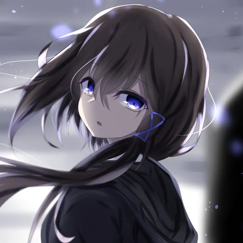 暗黑系女生动漫头像害怕吗