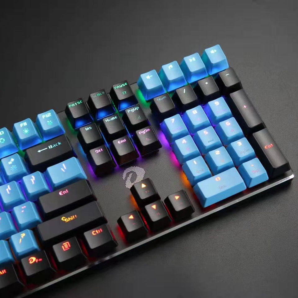 达尔优ck533pro黑色有线有线电电竞游戏游戏机机械键盘键盘