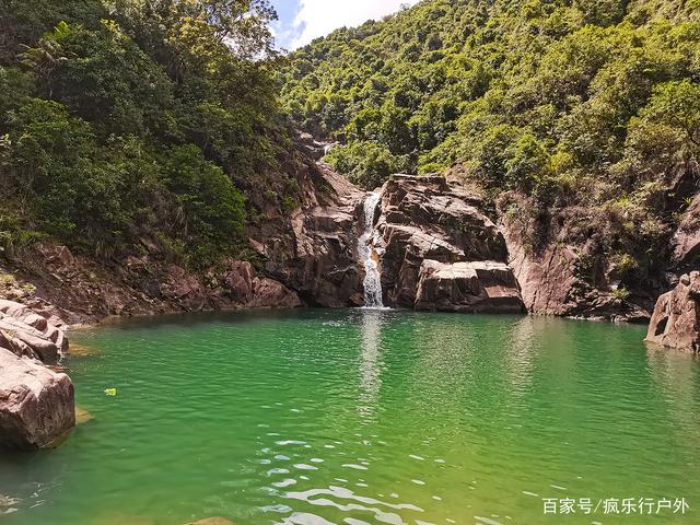 阳江阳春玩水仙境,第一个大潭只需要步行400米,上游瀑布更美!