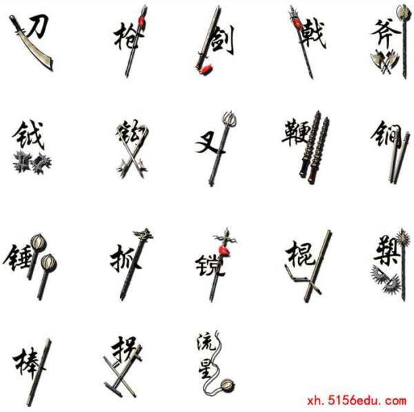 有一种古兵器像人的一只手,像今天绳索兵用的绳索,这是什么武器