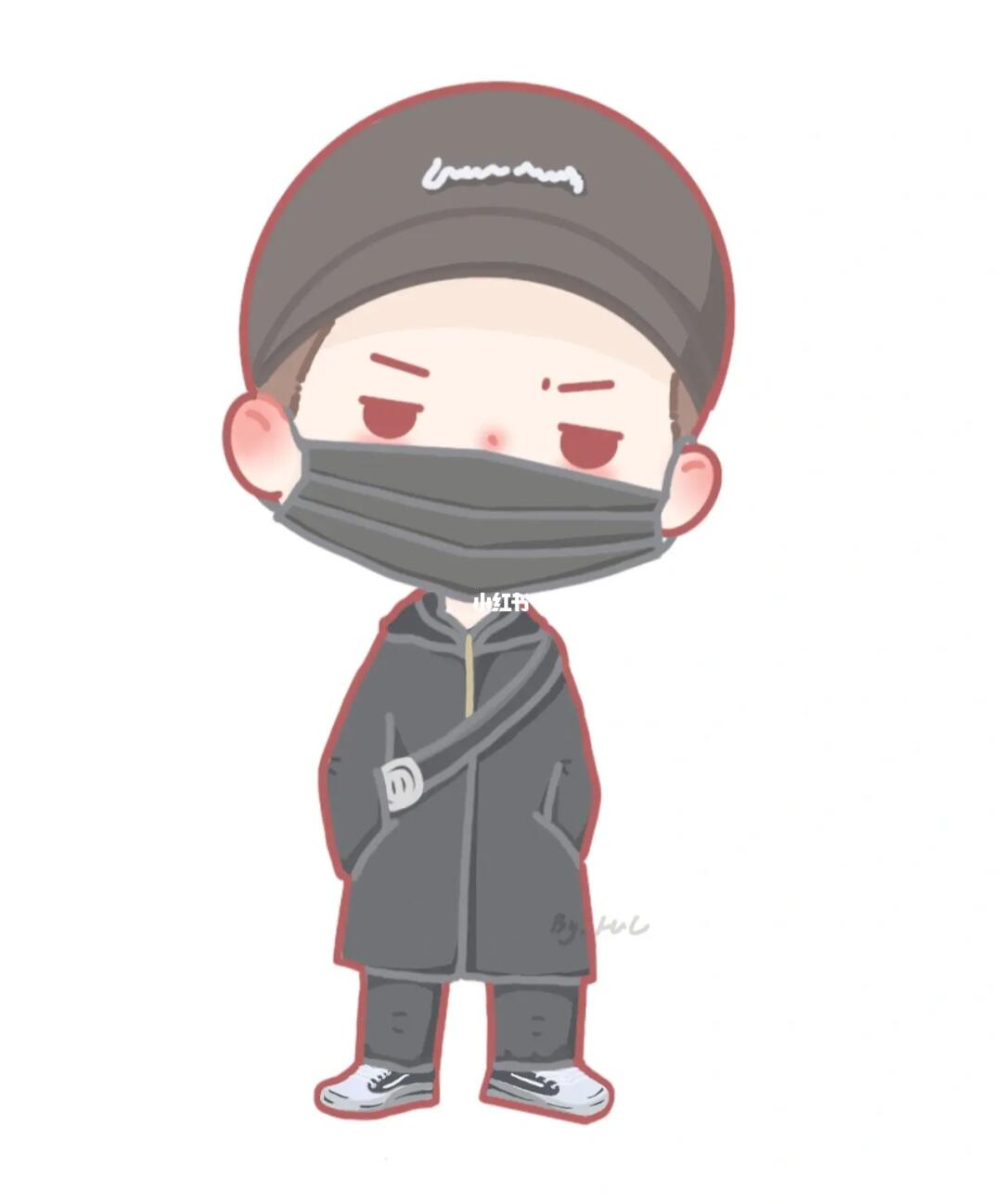 q版人物李现ipad绘画