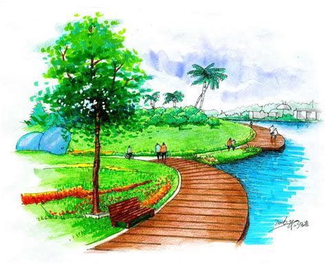 园林景观小品手绘图公园景观小品设计手绘2022已更新今日图集