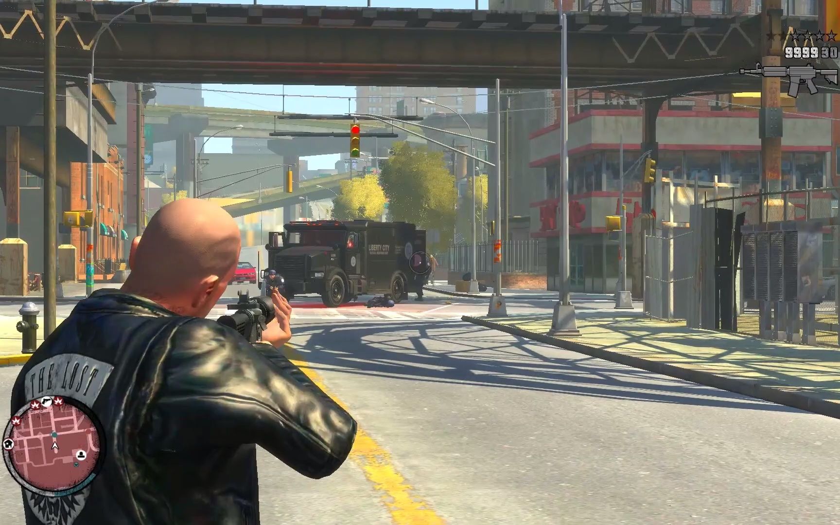 乔《gta4:失落与诅咒》强尼为了三年前的辱骂报仇纯享版